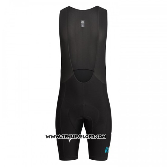 2016 Maillot Ciclismo Sky Bleu et Noir Manches Courtes et Cuissard